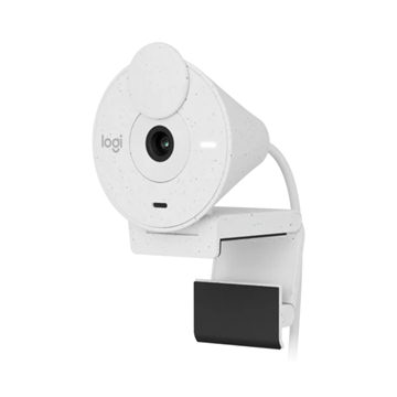 View a Larger Image Logitech Brio 300 FullHD Webcam, Off White
