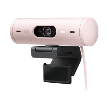 View a Larger Image Logitech Brio 500 FullHD Webcam, Rose