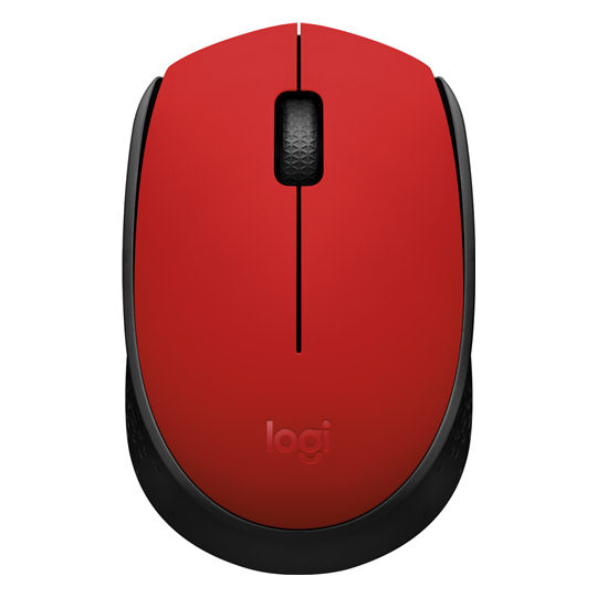 View a Larger Image Logitech M171 Wireless Mouse, Red