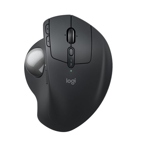 View a Larger Image Logitech MX Ergo S Wireless Trackball, Graphite