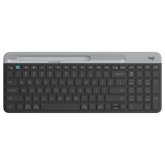 View a Larger Image Logitech K580 Wireless Multi-Device Keyboard, Grey